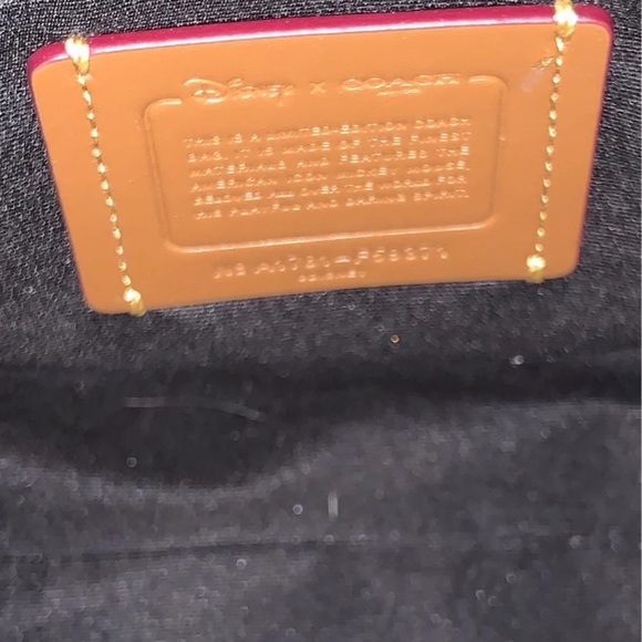 COPY - Disney Coach Mickey Handbag with crossbody strap, Wristlet, and Tennis S… - Picture 12 of 12